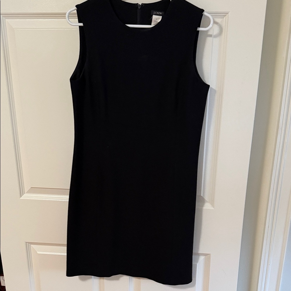 J. Crew Elegant Black Mini Dress
